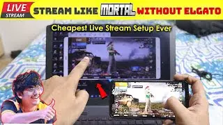 [NO elgato] Live streaming of mobile gameplay without capture card