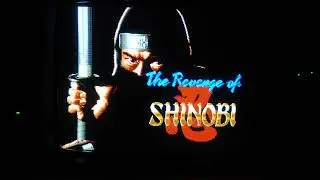 [4k] The Revenge of Shinobi (Mega drive 3 + Mod Sound Amp) on Ikegami TM14-17R