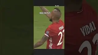 Vidal vs Real Madrid  unfair penalty😌