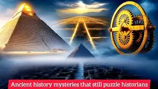 Ancient history mysteries that still puzzle historians.