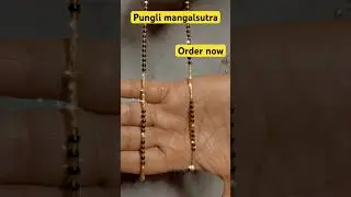 Pungli mangalsutra #jewellery #mangalsutras #mangalsutradesign #necklace #fashion #viral