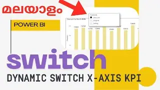 Switch KPI on X-Axis Using Field Parameters | Dynamic Clustered Bar Chart (Mal)