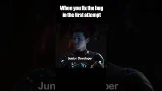 Junior Developers being able to solve a programming bug in first try.