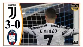 Juventus 3-0 Crotone ||| Cristiano Ronaldo Scored Again 🤩🤩🤩