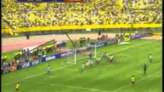 Gol de Ecuador 1-1 Argentina