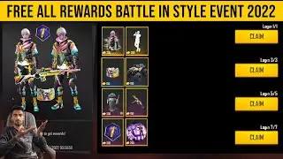 FREE All Rewards Battle in Style Event Free Fire 2022 | Free Fire New Event | Battle in Style Event