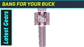 Hello Kitty Bluetooth Karaoke Microphone: The Ultimate Portable Party Fun!