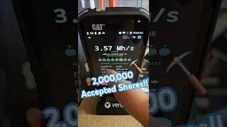 Более 2 000 000 принятых акций для майнинга Verus! #shorts #phonefarm #verus
