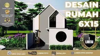 DESAIN RUMAH 6X15