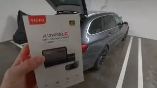 How to install dash cam and hide all the cables (2 channel car camera for front and back)