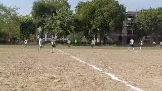 HNGU Inter College tournament 2025 Football ⚽P.J bhavan patan vs.arts clg khedbrhama#sports#football