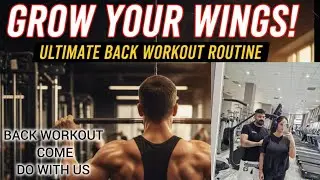 Grow your wings Back workout 2026 #fitness #couple #2026 #gym #lover @ShivohaamVrinddaofficial 