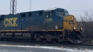 CSX I032-17 with 5396 Leading