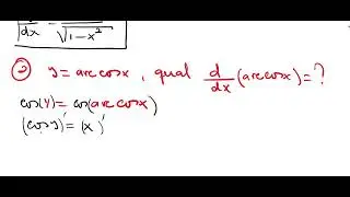 Derivada de funções trigonométrica inversa