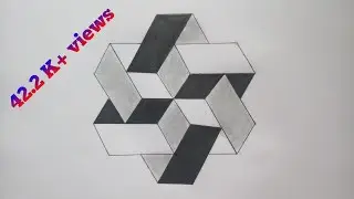 geometric pattern - step by step || How to create stunning Geometry patterns easy tutorial