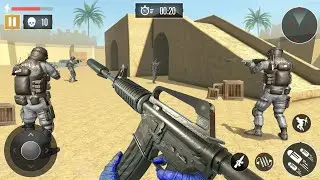 FPS Commando Shooting Games - Android Gameplay Walkthrough Part 1 - Version 8.1 - Lomelvo