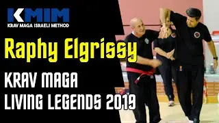 KRAV MAGA LIVING LEGENDS 2019: Raphy Elgrissy, trabajo de control y luxaciones.