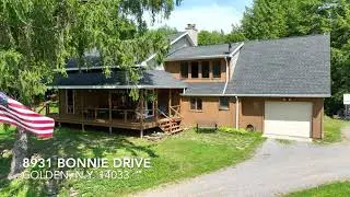 8931 Hayes Hollow Road, Colden, NY 14033 - Home for Sale - Aerial Drone Video