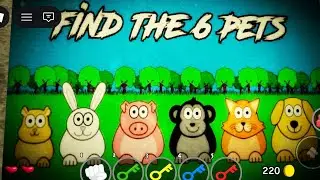 Find The 6 Pets Escape From Pou Exe Roblox Escape Go To The Exit Code 1786 Open Exit 