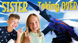 11 Year Old Rylee Plays Warzone with Brother (RowdyRogan)