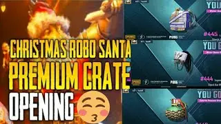 NEW PREMIUM CRATE OPENING | ROBO SANTA SET | WINTER QUEEN SET & WINTER QUEEN UAZ OPENING PUBG MOBILE