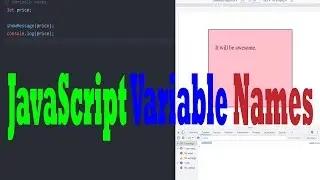 JAVASCRIPT TUTORIALS - VARIABLE NAMES #03