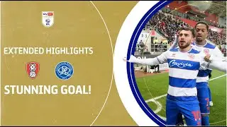 STUNNING GOAL! | Rotherham United v QPR extended highlights