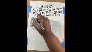 Grief Zine: Inking Generational Trauma Page Part Two