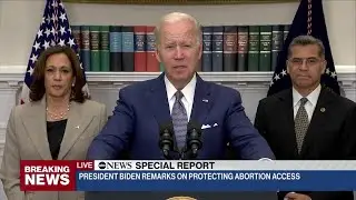President Biden signs executive order on abortion access