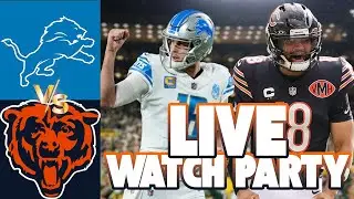 Detroit Lions vs Chicago Bears Live Watch Party