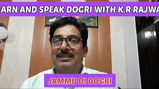 LETS LEARN DOGRI LANGUAGE 😌👍