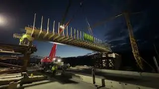 Br&uuml;ckeneinhub Dellmensingen fast fertig
