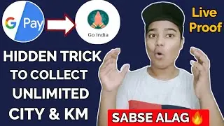 Google Pay Go India Hidden Trick To Collect Rare City Tickets & Unlimited KM || #GoIndia