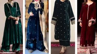 Winter special velvet suit designs 😍 | trending designs 💯 #voicebyalshifaansari10 #2026 #viral 