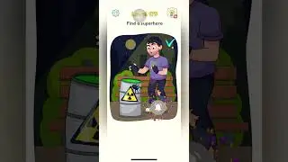 DOP 3 level 179 FIND A SUPER HERO 🦸&zwj;♀️ #dop #dop3 #youtubeshorts #gameplay #gameplay ##androidgame