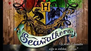 Die Seawalkers-Charaktere in Hogwarts-H&auml;usern (+Frankie🦦) || SEAWALKERS🌊🌅🦈& HARRY POTTER🧒🏻⚡👓 #Shorts