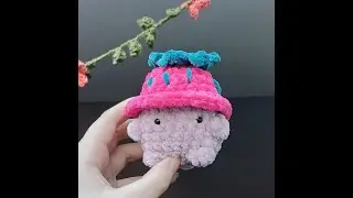tutorial crochet mushroom 🌸