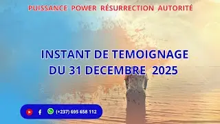 TEMOIGNAGE D'ACTION DE GRACE