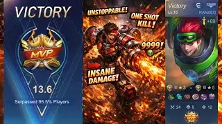 X.BORG IS BROKEN 🔥 9999 DAMAGE?! | UNSTOPPABLE X.BORG MLBB