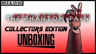 METAL GEAR SOLID V | COLLECTORS EDITION UNBOXING! | The PHANTOM PAIN | Xbox One
