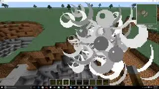 Minecraft ICBM Nuclear Bomb + Red Matter + Antimatter Explosive REVIEW!