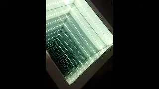 Infinity mirror white led strip