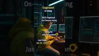 Cognizant 2025 On-Campus Hiring Registration Invitation