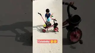 mere papa cycle laye tin ting ting 🤭🤭#cutebaby #cycle #viral