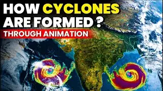 How Cyclones Are Formed ? 🤔 | Science Behind Cyclones Through Animation | OnlyIAS