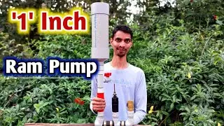 How To Make Hydraulic Ram Pump | 1 ಇಂಚಿನ ರಾಮ್ ಪಂಪ್  |💧 Free Energy Water Pump |