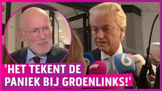 Wilders over 'dronken oom'-uitspraak Timmermans: 'Dronken van de winst!'