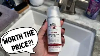 EltaMD UV Clear Face Sunscreen SPF 46, Oil Free Sunscreen with Zinc Oxide Review #sponsored