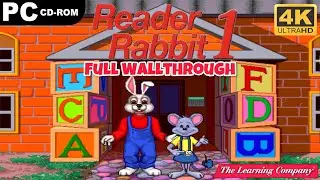 Reader Rabbit 1 Deluxe! (1994) [PC] Gameplay - 4K60ᶠᵖˢ UHD