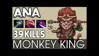 OG ANA Dota2 ~ DOUBLE RAMPAGE MONKEY KING (MMR 9636)